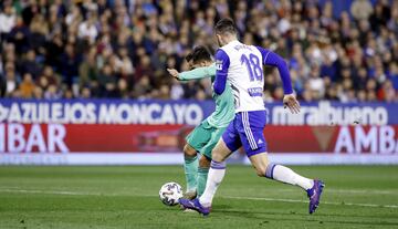 0-2. Lucas Vázquez marcó el segundo gol.