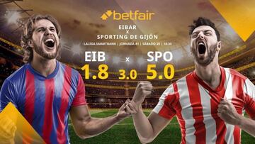 SD Eibar vs. Real Sporting de Gijón: alineaciones, horario, TV, estadísticas y pronósticos