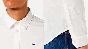 Elegante y moderna: así es esta camisa entallada de Tommy Jeans