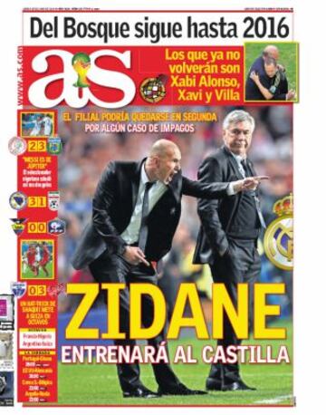 Las portadas de AS de junio