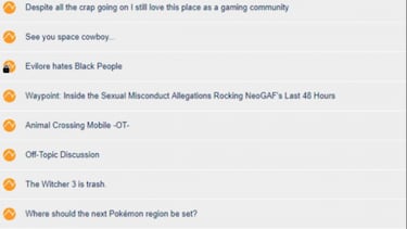 NeoGAF vuelve a estar online; Tyler Malka ha hablado