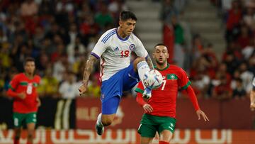 1x1 de Chile: Cortés y Huerta destacan en un opaco rendimiento ante Marruecos