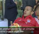 Thiago Alcántara: "Hemos venido hasta aquí solo para una foto"
