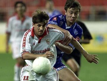 Marcelo Otero, en el Sevilla.