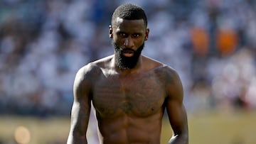 Rüdiger, tras un partido con el Madrid.
