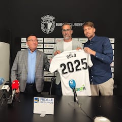 Bolo: “Me hace una ilusión muy grande venir al Burgos”