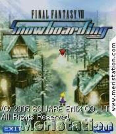 Primeras imágenes de Final Fantasy VII Snowboarding