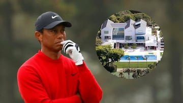 La mansión de Tiger Woods que no sabía que era tan grande hasta que necesitó muletas