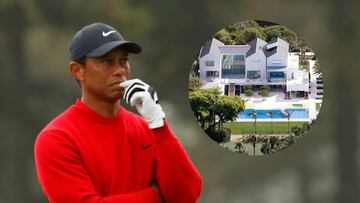 La mansión de Tiger Woods que no sabía que era tan grande hasta que necesitó muletas