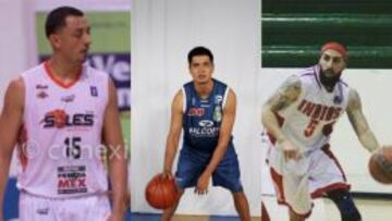 Santiago Aguirre, Ramsés Benítez y Justin Avalos