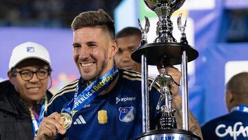 Santiago Giordana, feliz de estar en Millonarios