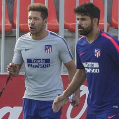 Simeone afina al máximo para recuperar el gol de Diego Costa