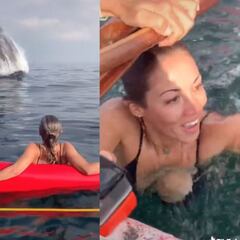El vídeo extremo de la semana: una ballena le da el susto de su vida