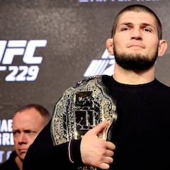 Khabib feeds rumors about a Mayweather fight in Russia