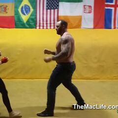 El día que Conor McGregor entrenó con "La Montaña" de Juego de Tronos