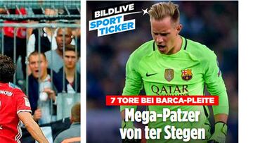 Hasta en Alemania se burlan del 'mega error' de Ter Stegen