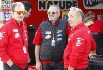 Ambiente en el paddock de la última prueba del mundial el Gran Premio de la Comunidad Valenciana disputado en el Circuito Ricardo Tormo en Cheste. Karlos Argiñano