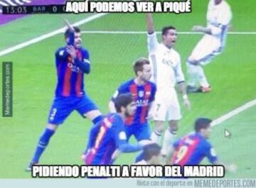 Los memes más divertidos del Barcelona-Real Madrid