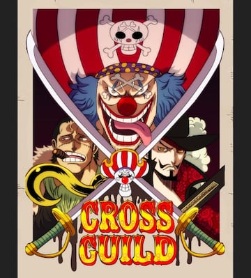 Cartel de Cross Guild coloreado por @bryanfavr.