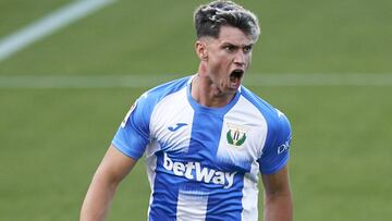Avilés, primer canterano del Leganés que marca en Primera