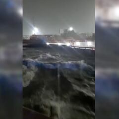 Monterrey, Nuevo León: Se registran fuertes lluvias, carros son arrastrados por el agua