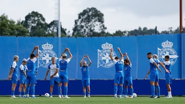 El Depor de Hidalgo gana 3-2 al Famalicão en el partido ‘misterioso’ de Abegondo