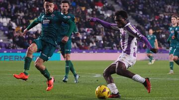 VALLADOLID. 21/12/23. PHOTOGENIC. REAL VALLADOLID RACING DE FERROL. TUNDE