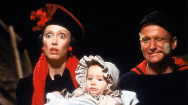 En ‘Popeye’ de Robin Williams la cocaína sustituyó a las espinacas: “Todo el mundo estaba colocado”