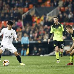 Kang In Lee debutó en Europa: "Habría sido bueno marcar"