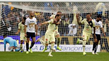 América le anota seis a Pumas por primera vez