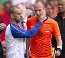 Robben, casi descartado para el estreno ante Dinamarca