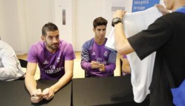 Kiko Casilla y Marco Asensio.