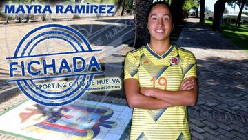 El Sporting de Huelva ficha a la colombiana Mayra Ramírez