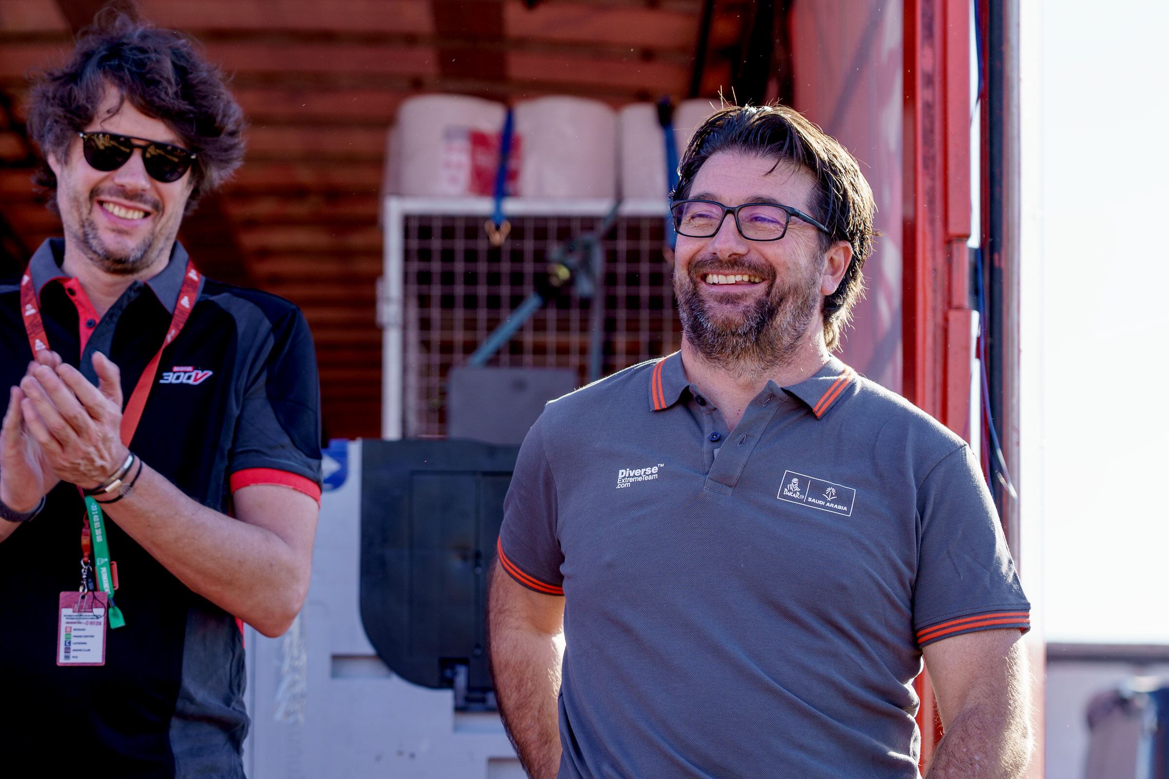 David Castera, en Yanbu durante el Dakar 2026.