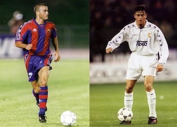 El caso de Luis Enrique es parecido al de Laudrup, ya que jug en el Real Madrid en 1995, consiguiendo la Liga ese mismo a?o, aunque fue en el Barcelona donde ms gan consiguiendo dos campeonatos de Liga y dos Copas del Rey, de 1996 a 2004.