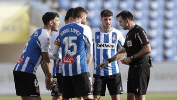 03/01/10 PARTIDO SEGUNDA DIVISION
LAS PALMAS - ESPANYOL
TARJETA ROJA EXPULSION LLUIS LOPEZ
ARBITRO OCON ARRAIZ