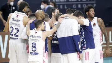 El Madrid forma una pi&ntilde;a tras vencer al Zalgiris en la Euroliga.