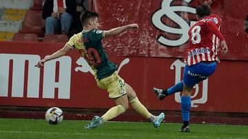 17/10/22  PARTIDO SEGUNDA DIVISION 
SPORTING GIJON - EIBAR 
PEDRO DIAZ MARCA EL PRIMER GOL 1-0  