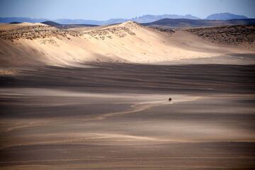 Etapa 3 de la 13ª edición de Titan Desert 2018 entre Alnif y Rissani, en el centro de Marruecos