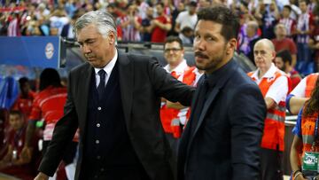 Ancelotti y Simeone. 