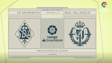 Resumen y goles del Amorebieta vs. Valladolid de Liga Smartbank