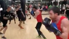 Pablo Motos, a golpes para estar en forma