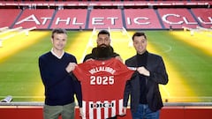 Villalibre sella su contrato con el Athletic hasta 2025 