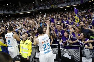 Felipe Reyes y Sergio Llull.