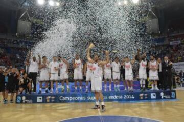 El Real Madrid campeón de la Supercopa.