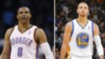 Ránking de bases NBA, según ESPN: ¿Westbrook o Curry?