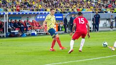 Santiago Arias, lateral de la Selecci&oacute;n Colombia
 