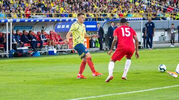 Santiago Arias, lateral de la Selecci&oacute;n Colombia
 