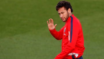 El delantero brasile&ntilde;o del PSG, Neymar Junior.