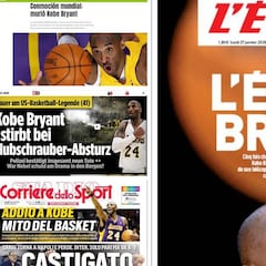 Los medios se vuelcan por la muerte de Kobe Bryant